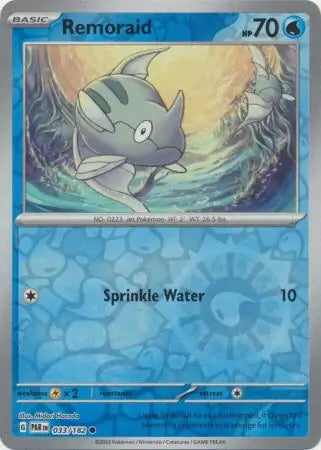 Paradox Rift Remoraid #33/182 reverse holo